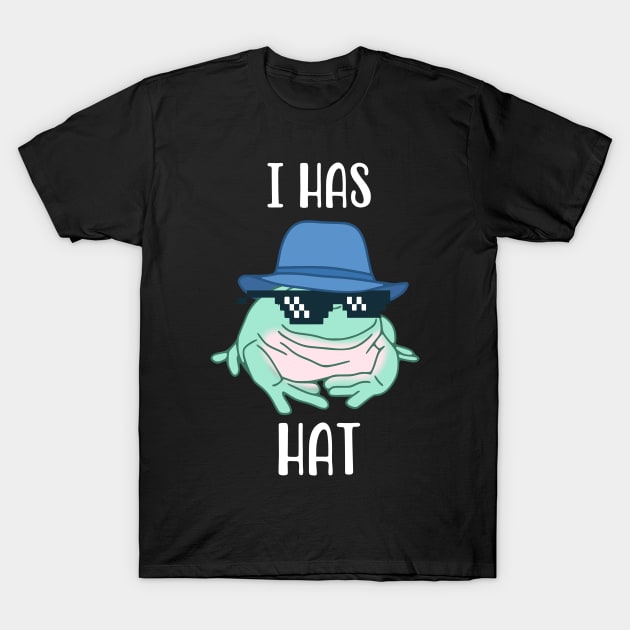 I has Hat Frog meme T-Shirt by FandomizedRose